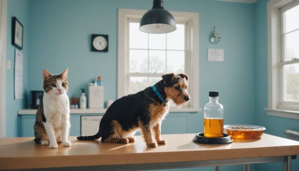 Huile chanvre animaux bienfaits sante veterinaire